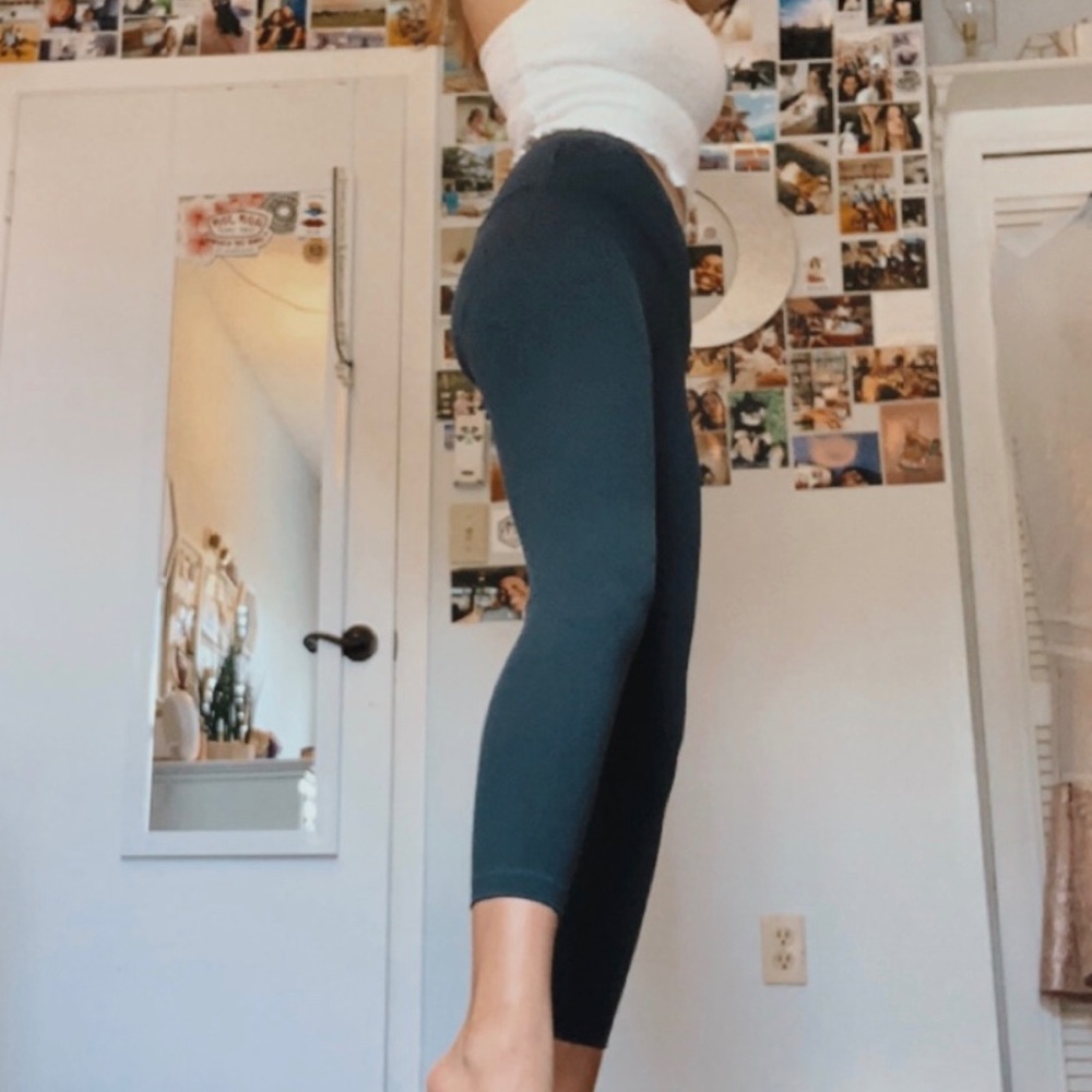 emerald green leggings